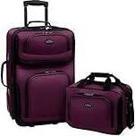 U.S. Traveler Rio Rugged Expandable 2 delar - Purple
