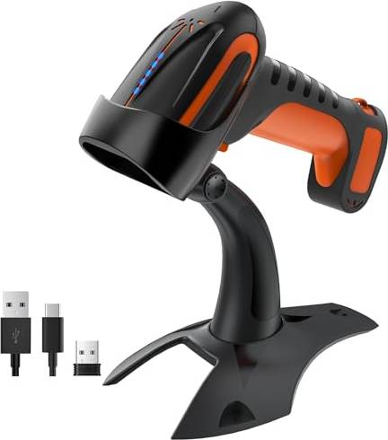 Pro 1D 2D QR Wireless Barcode Scanner
