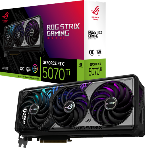 ASUS ROG Strix GeForce RTX 5070 Ti 16GB GDDR7 OC