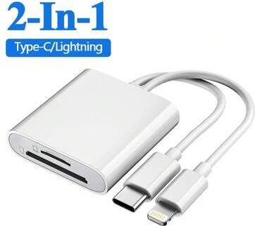 Shein 2-In-1 OTG Card Reader Supporting