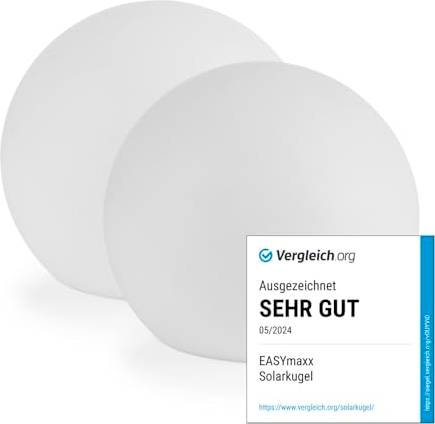 2er Set LED Solarleuchte 30 cm