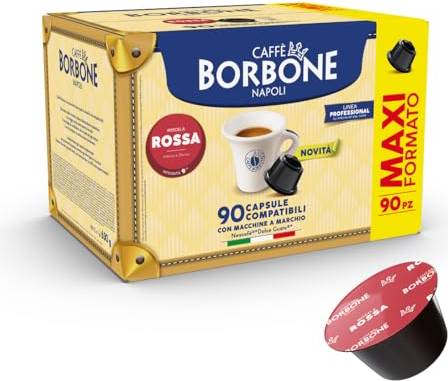 Borbone Caffè Borbone Rote Kaffeemischung 90 Kapseln 16Stk.