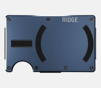 Ridge wallet The Ridge Men's Wallet Cash Strap - Alpine Navy