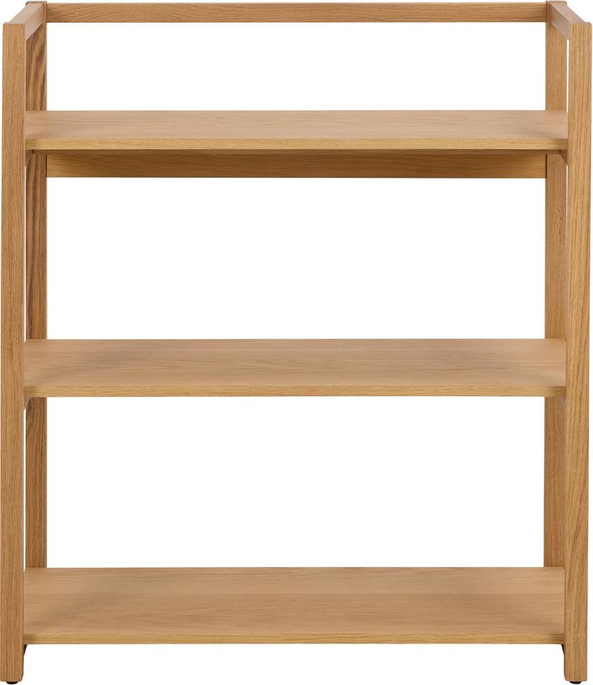 Ebern Designs Ruman Rectangular Bookcase With 3 Shelves Book Shelf