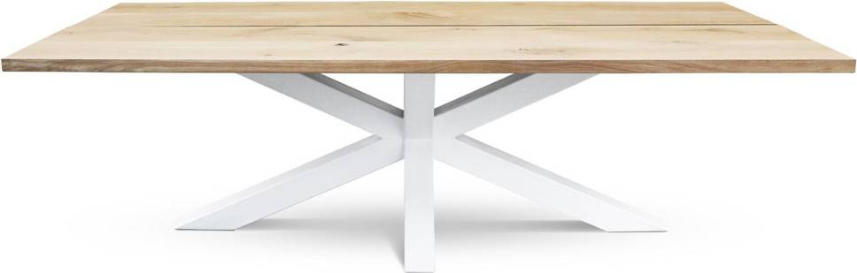 August Grove Rectangular 100cm L White Dining Table