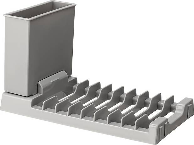 Temu Foldable Plastic Drying Rack Dish Drainer