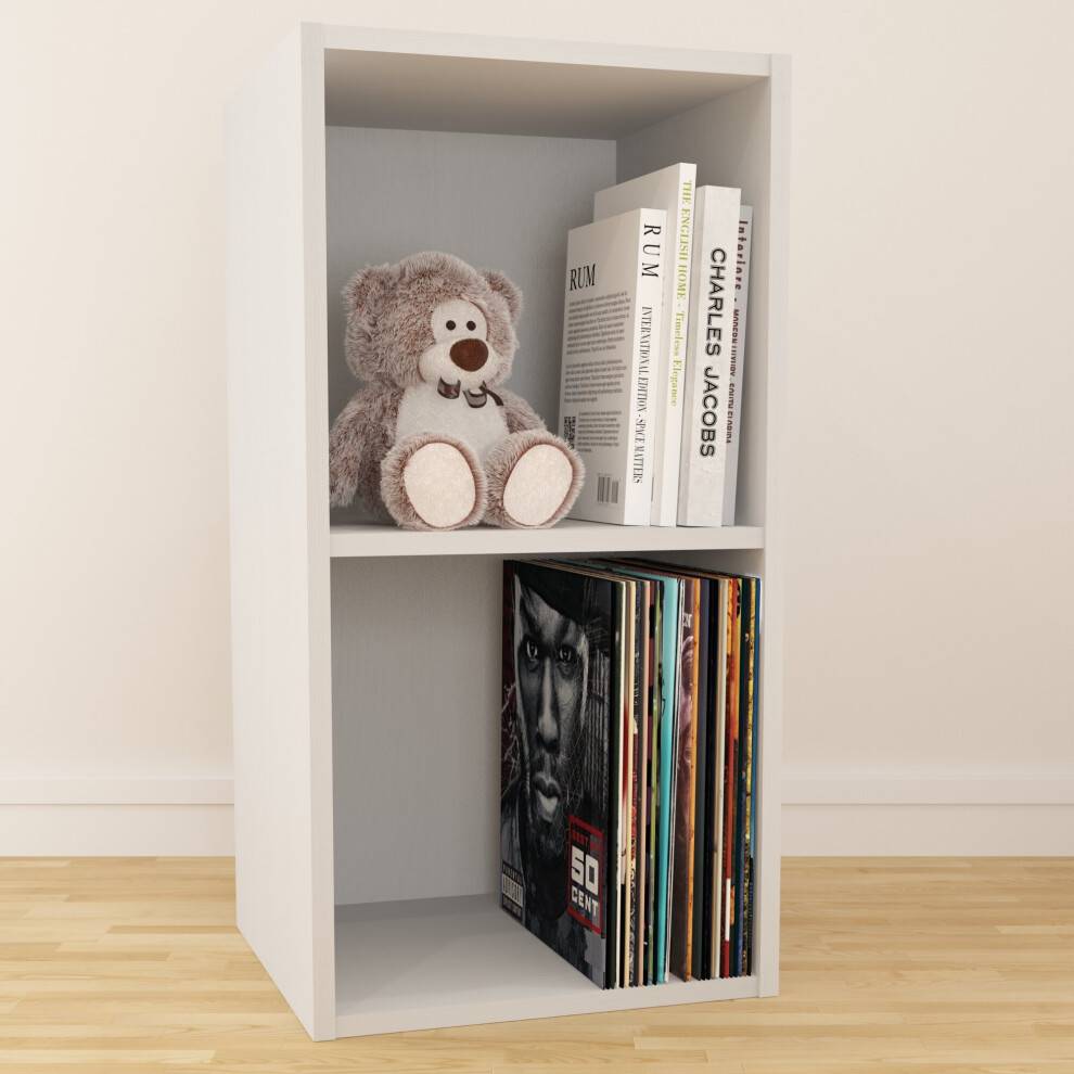 12 cube storage unit Vinyl 12 Inch LP Record Cube Storage Box