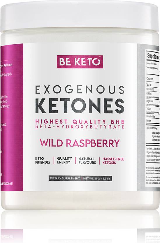 Beketo Exogenous Ketones Wild Raspberry 150g