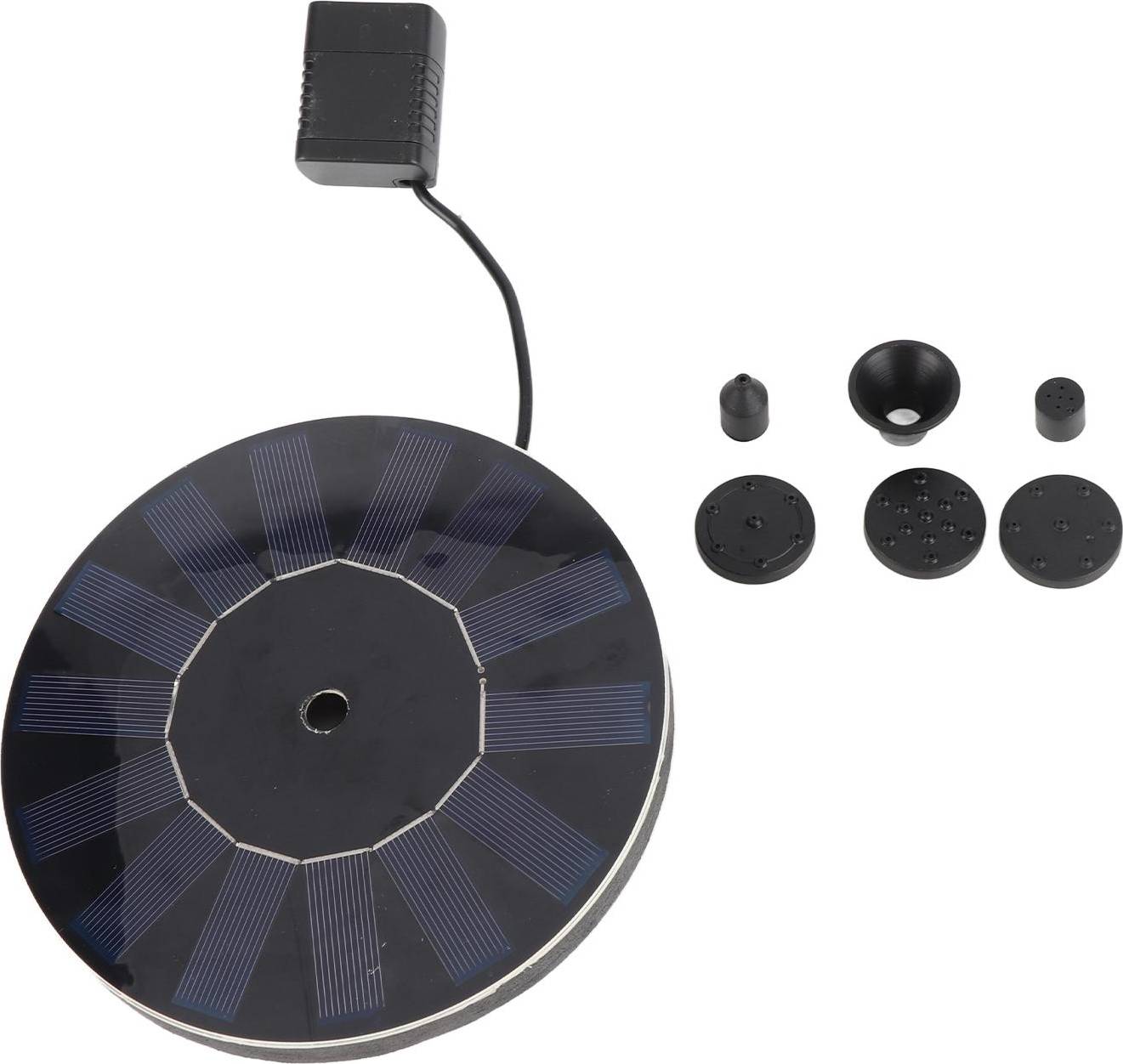 Outdoor Solar Powered Floating Bird Bath Kit