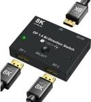 Techly IDATA-DP-2DP-8KT Video Switch DisplayPort