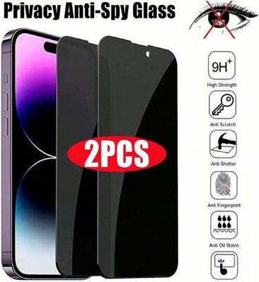 Privacy screen protector Shein 2PCS Privacy Screen Protector Compatible iPhone