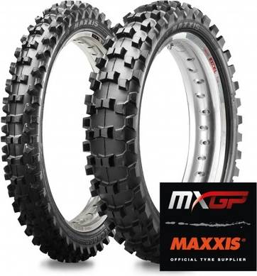 Maxxis MX-ST+ SI Front Rear Motocross Tyre Set