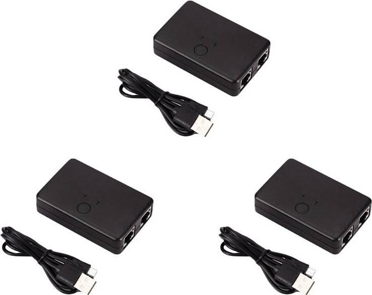 Tauoh 2Port Network Switch RJ45 Splitter Cable