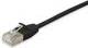 Equip 606128 Cat6a F/FTP RJ45-RJ45 Slim Patchkabel - Sort 7.5m