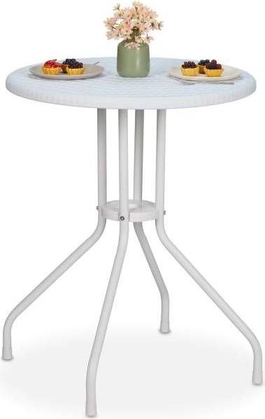 Havebord rundt Rundt Havebord Rattan Look