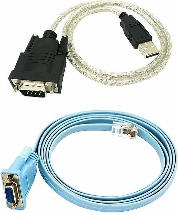 Tlily Rj45 Network Cable Serial Cable Db9 Rs232 To USB