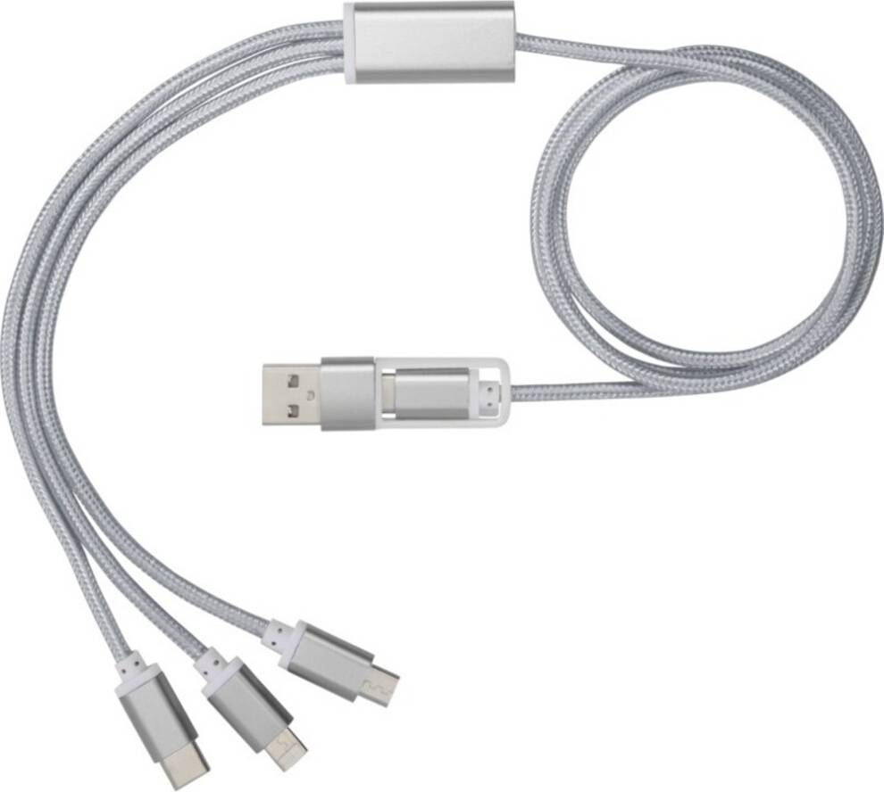 Bullet Versatile USB Cable Grey 1m