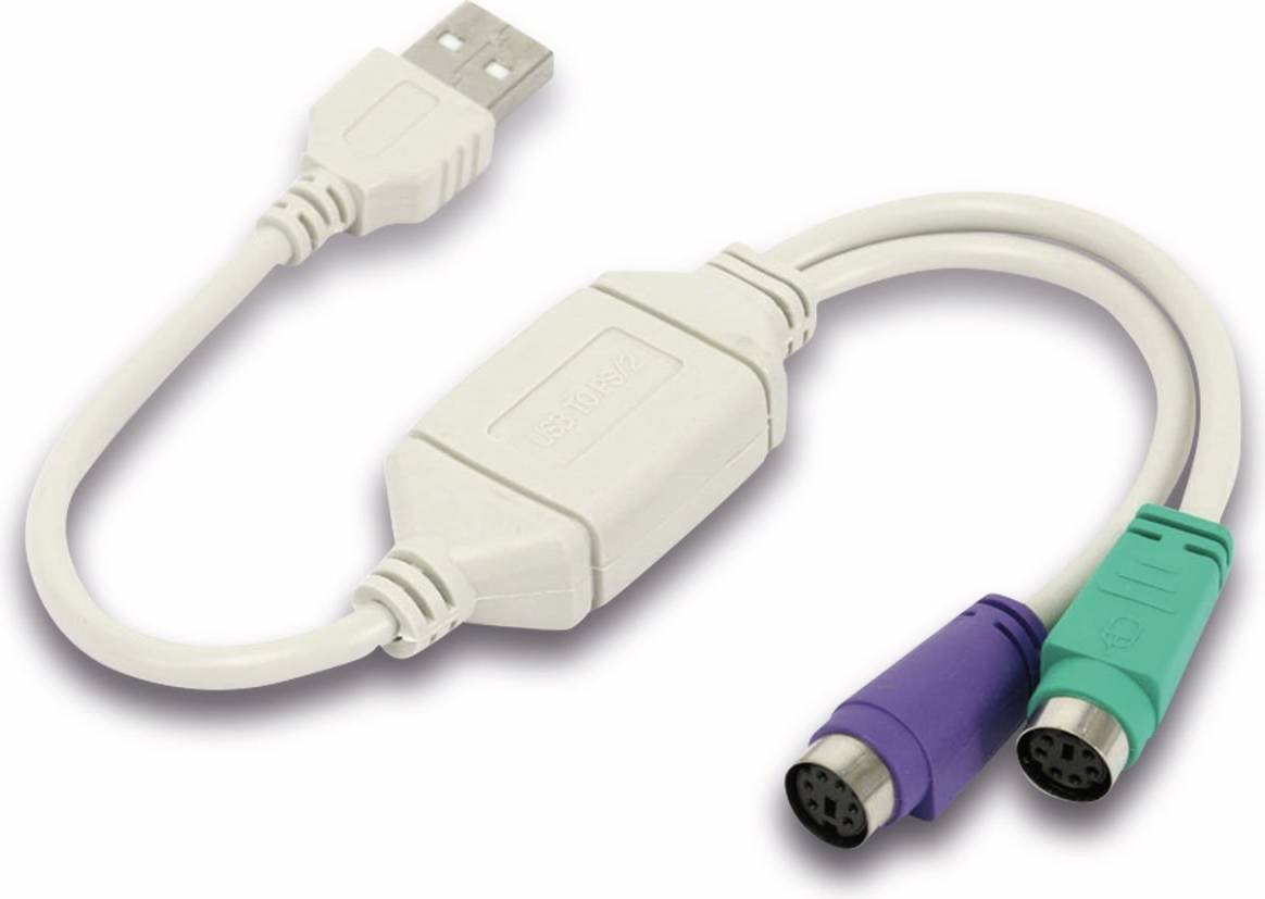 USB Adapter USB1.1 2x PS2