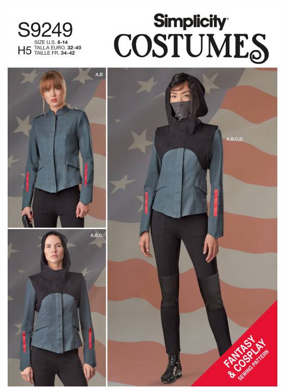 Simplicity Simplicity Costume Cosplay Sewing Pattern 9249