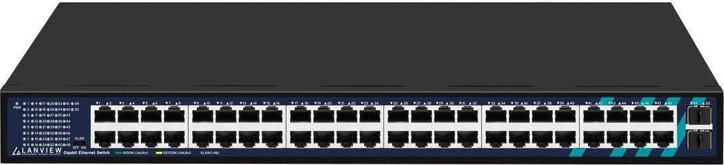 Unmanaged 48-Port RJ45 Switch