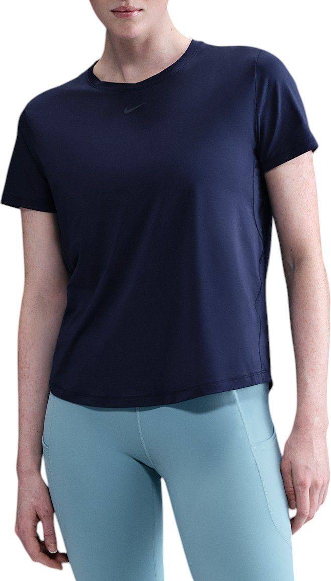 Nike One Classic Dri-Fit Top - Navy/Wht