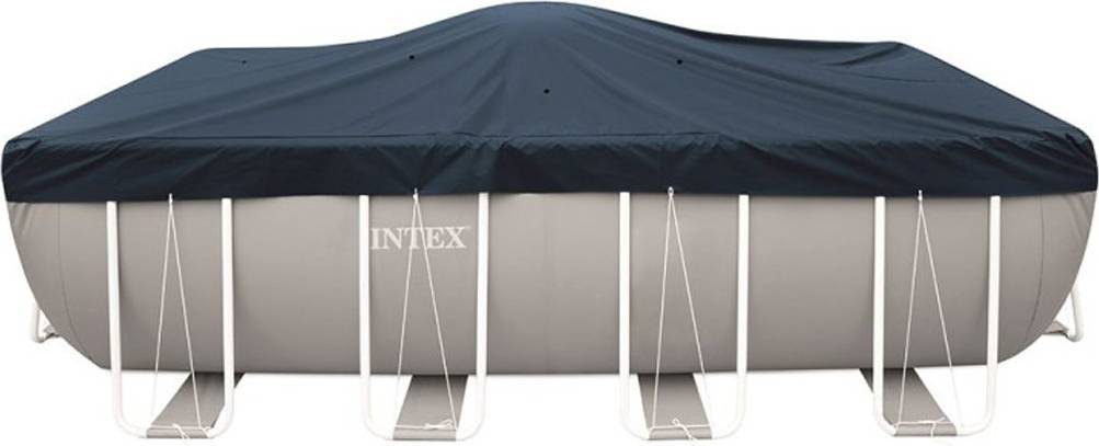 Intex Pooldækning Rektangulær PVC 732 x 366 cm