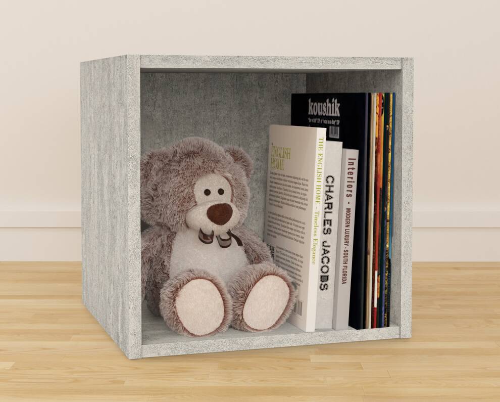 12 cube storage unit Vinyl 12 Inch LP Record Cube Storage Box