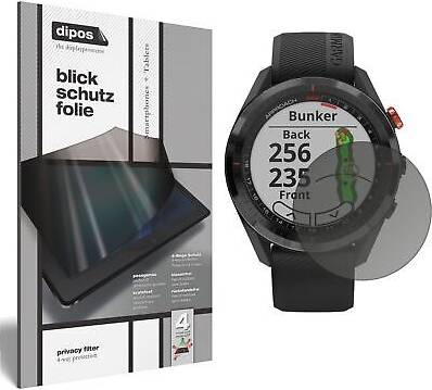 Dipos Garmin Approach S62 Privacy Filter Screen Protector