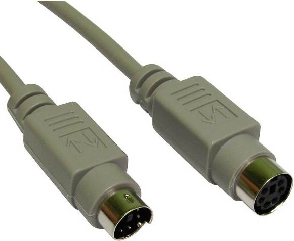 Kenable PS2 Keyboard Extension Cable 6 Pin 2m