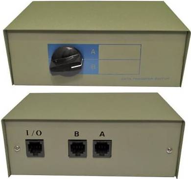 Pro Signal 2 Way RJ45 Switch Box