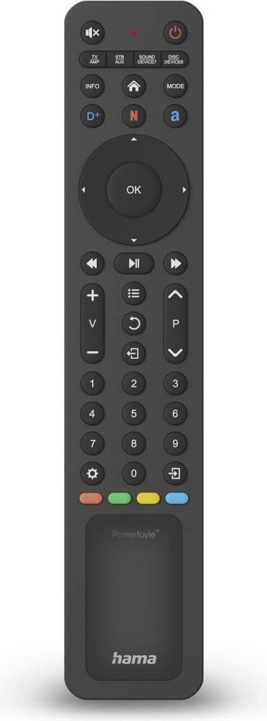 Universal fjärrkontroll tv Hama Universal Remote Control 8-i-1 Solar