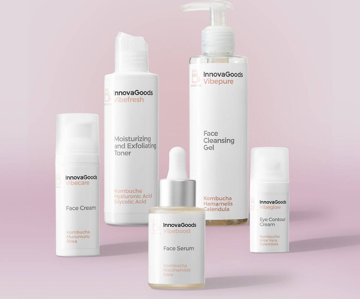 InnovaGoods Kombucha Face Routine Pack