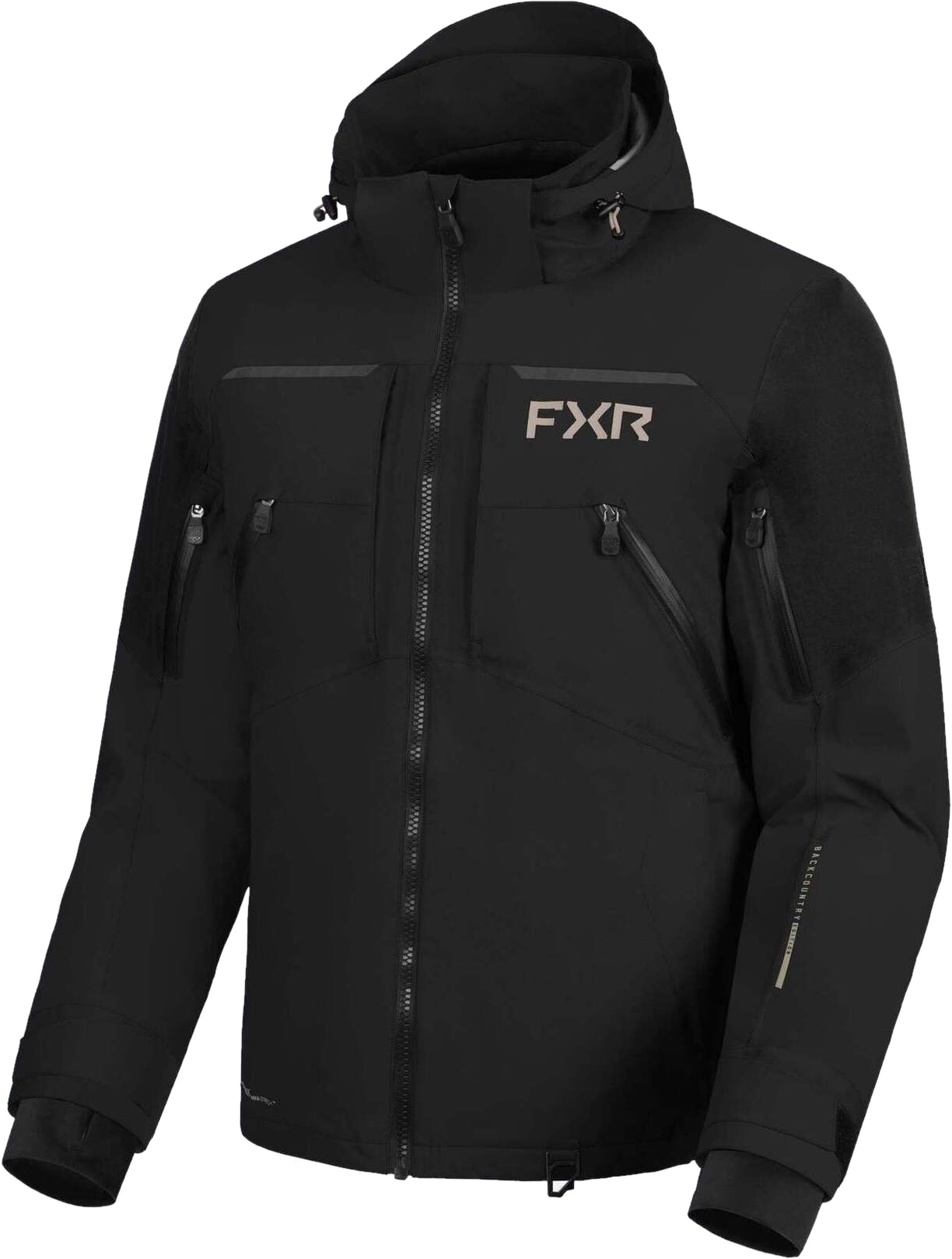 FXR Ridge Pro Trilaminate Snowmobile Jacket - Black