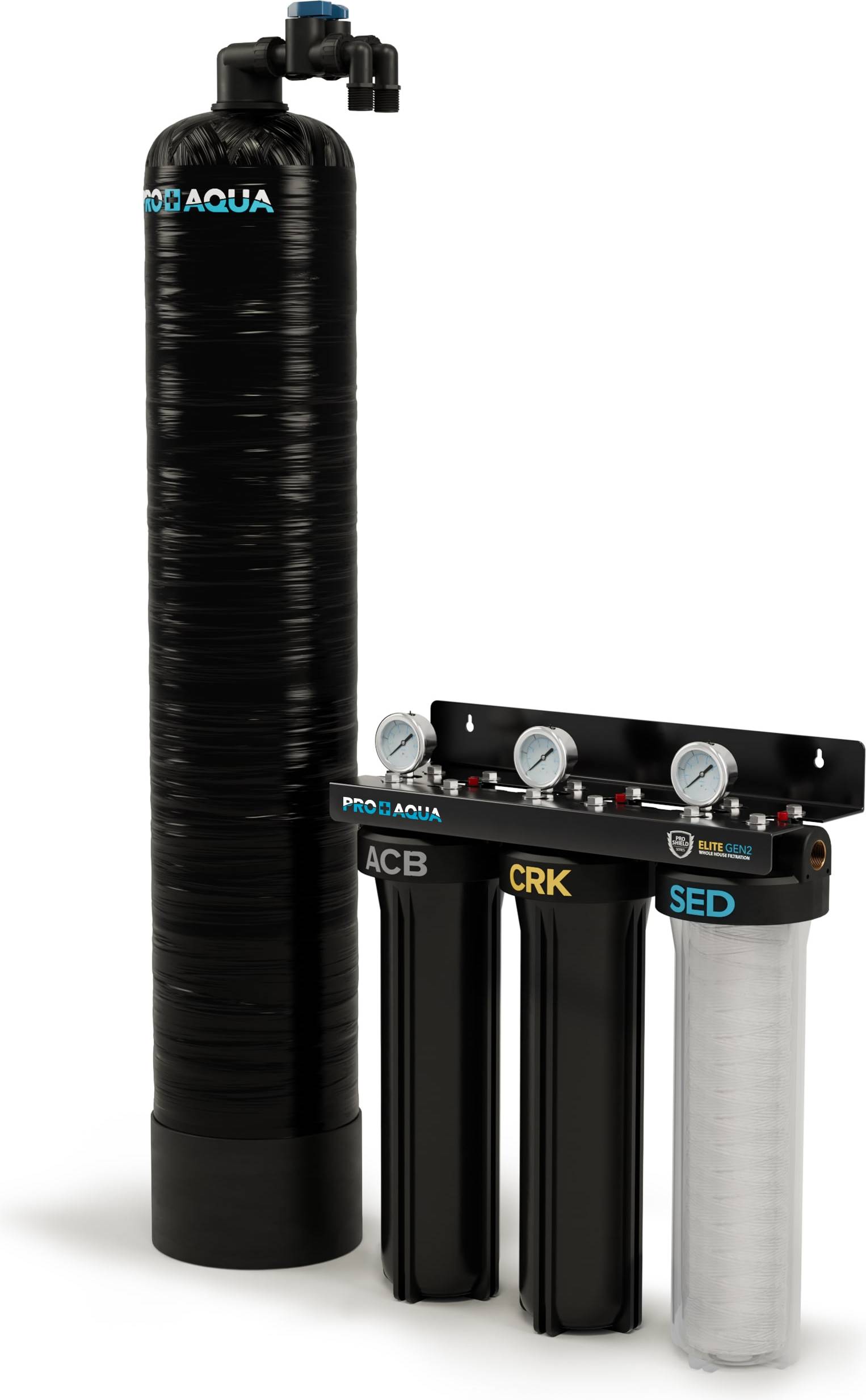 House water filter system Pro+Aqua Elite Whole House Water Filter System