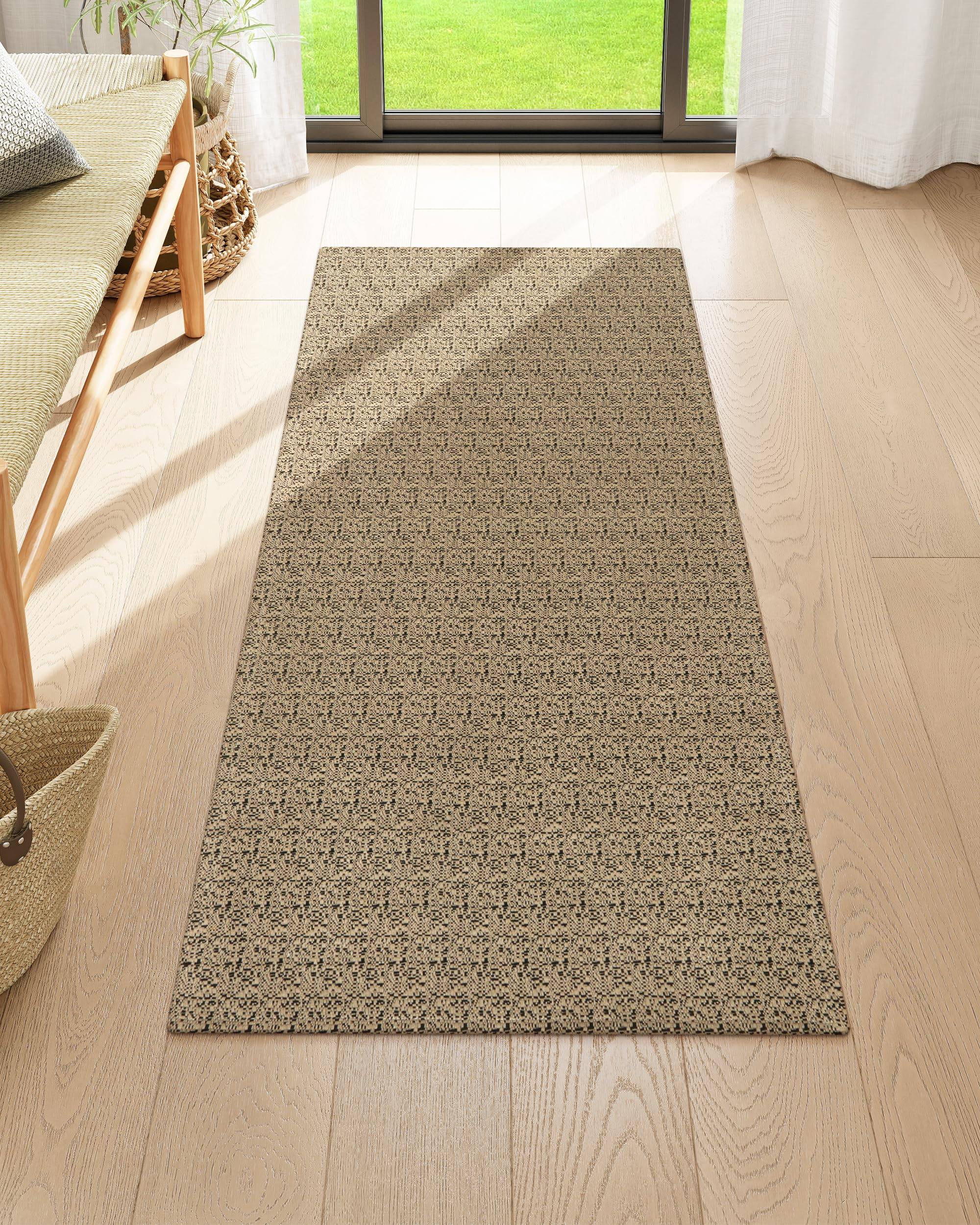 Classic Abstract Pattern Cotton Rug 2 x 6 ft