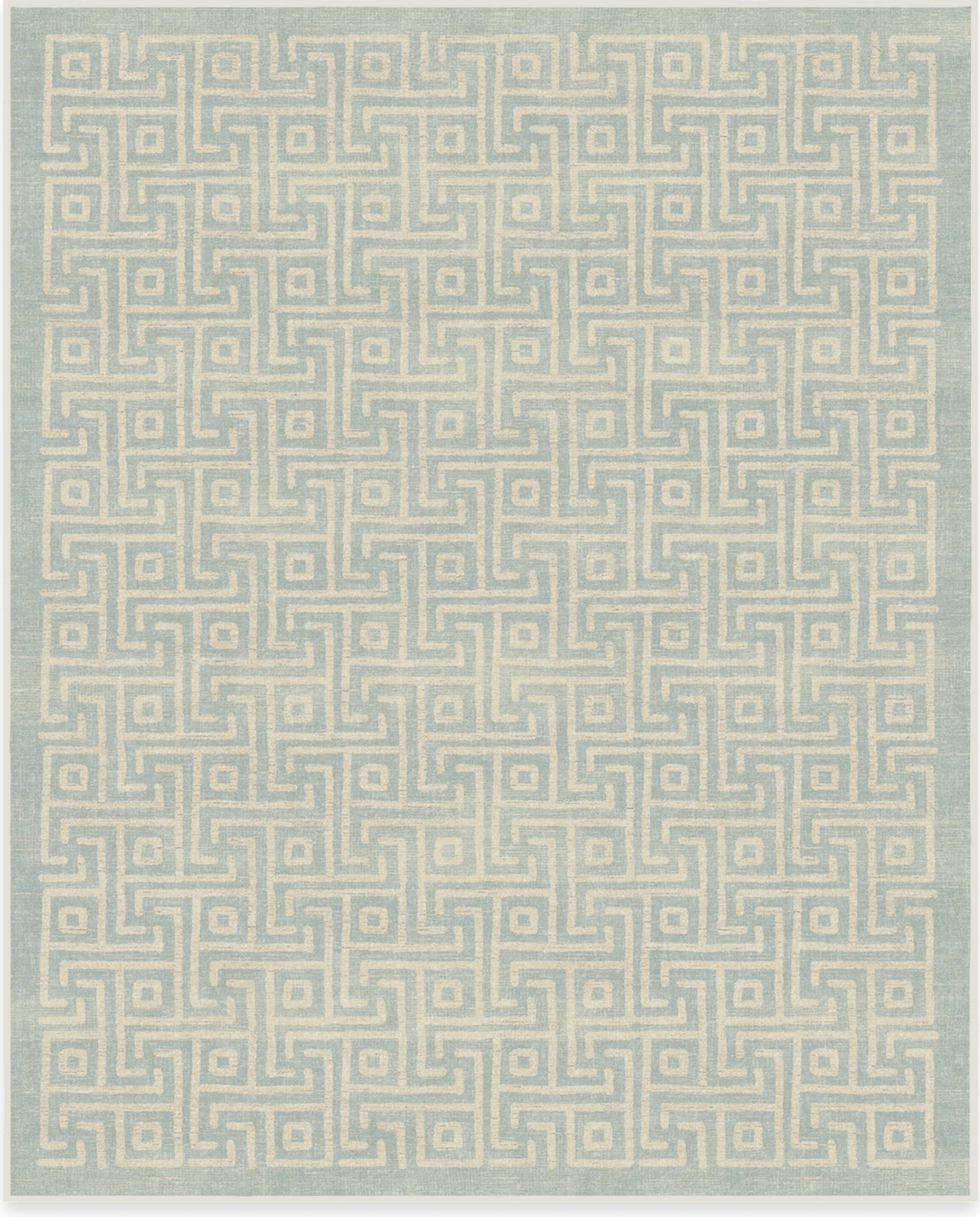 Ruggable 8 x 10 ft Chenille Rug Blue