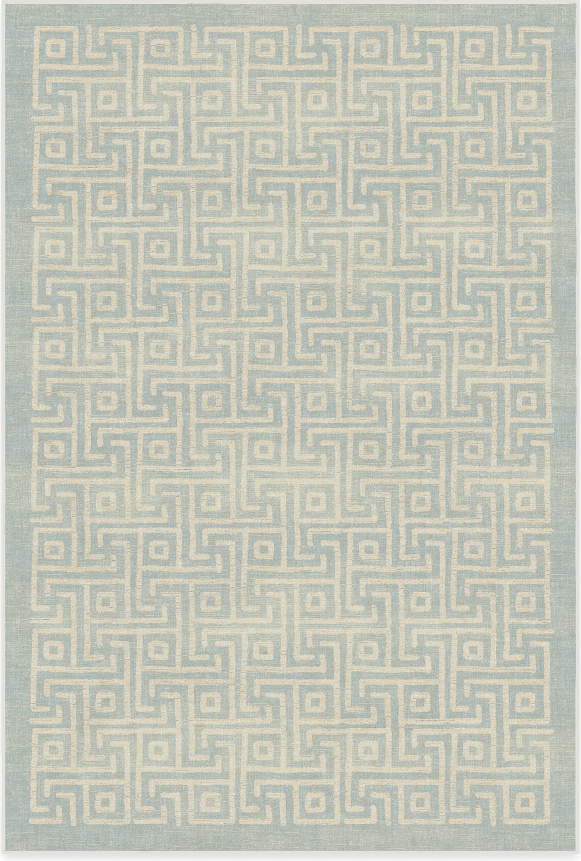 Ruggable 6 x 9 ft Chenille Rug Blue