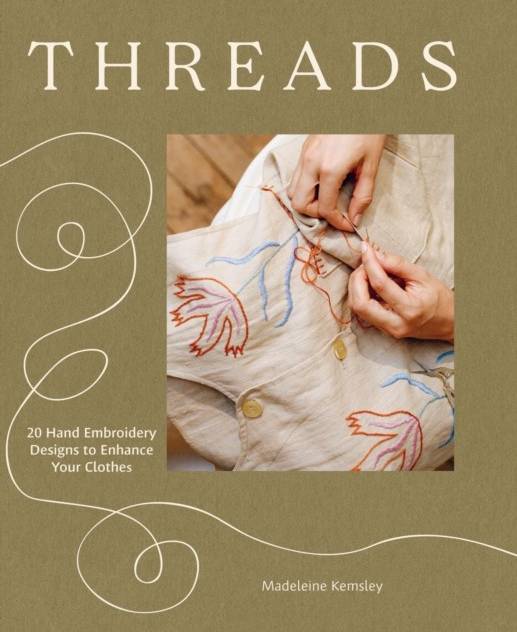 Threads 20 Hand Embroidery Designs (Paperback)