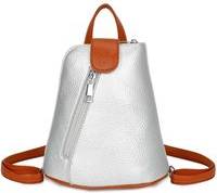 Ise Small Convertible Practical Backpack - Silver