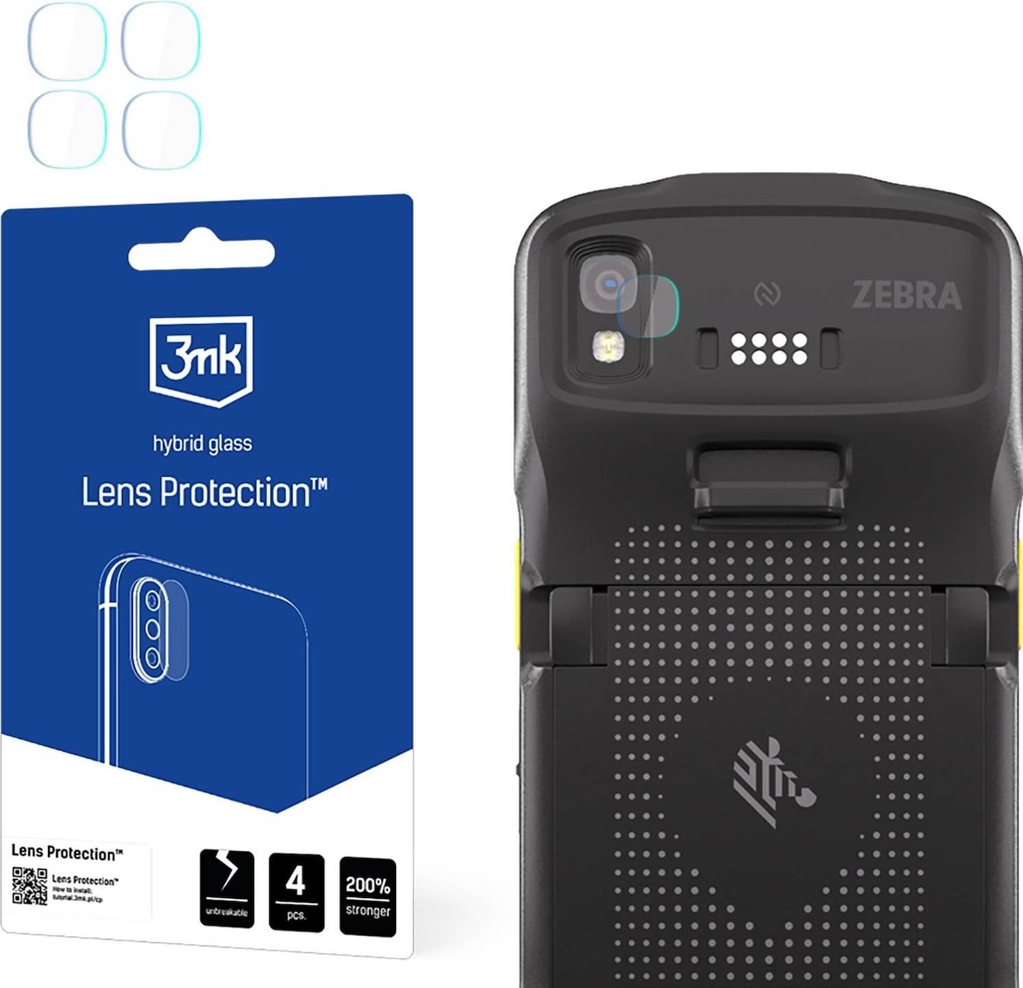 3mk Zebra TC22 TC27 Barcode Scanner Lens Protection