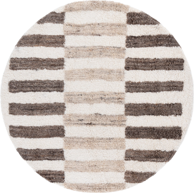 Safavieh Hand-Tufted Vermont Rasema Transitional Rug 6 x 6 Gray