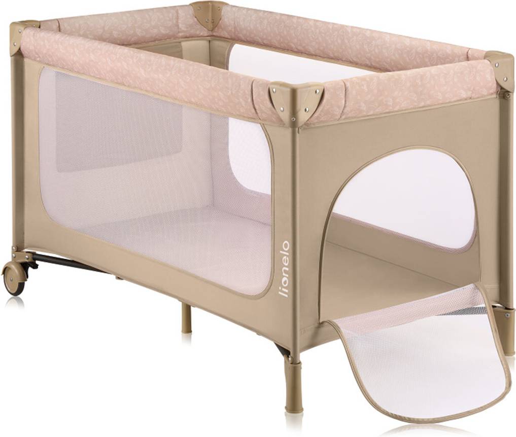 Weekendseng Lionelo Jasmin Easy Fold Weekendseng - Beige Sand