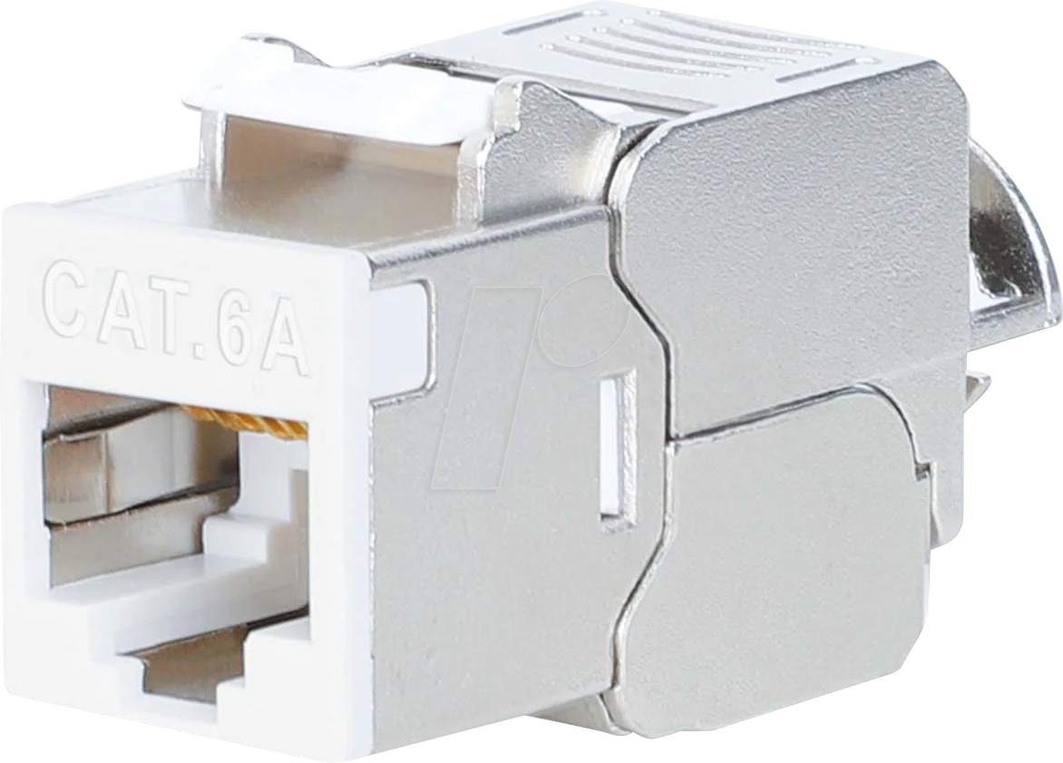 Intellinet 791304 Platt Rostfritt Stål Vit RJ45