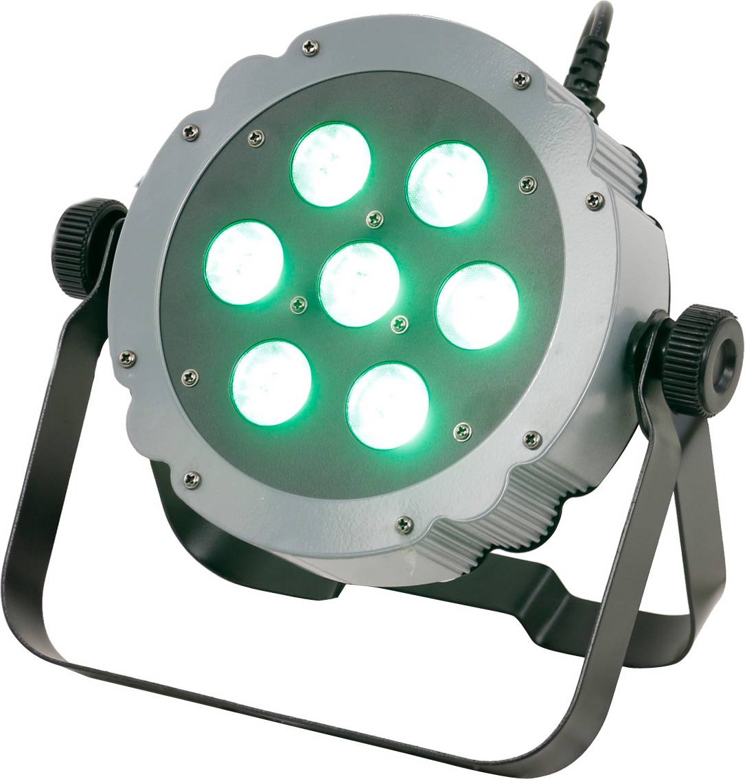 Compact Par 7 Tri LED Leuchte Grau