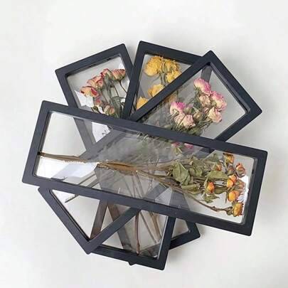 Modern picture frames Shein Modern Simple Dried Flower Photo Frame