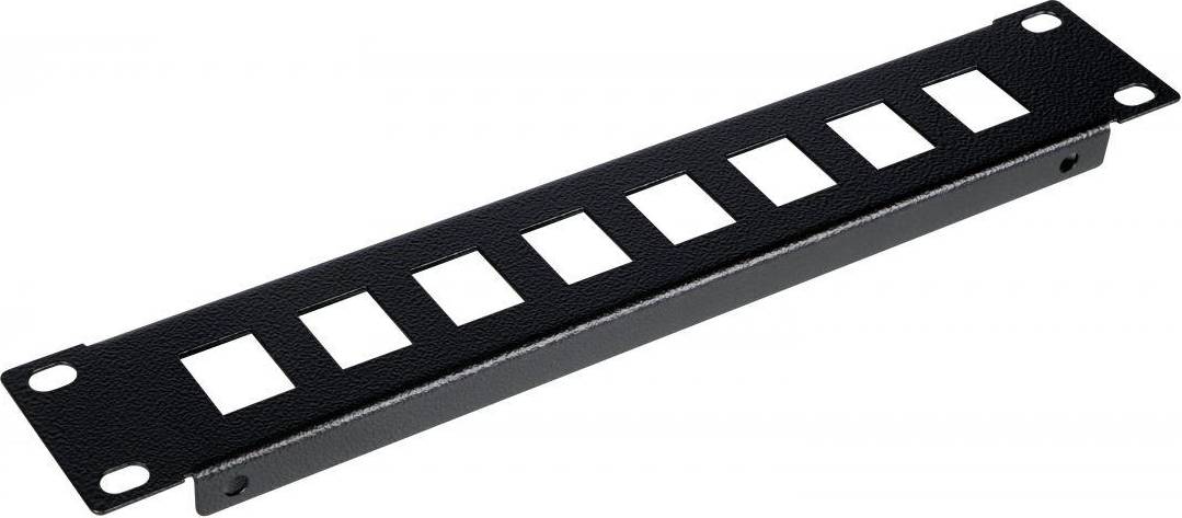 Equip Patchpanel 10 Keystone Montering 1U