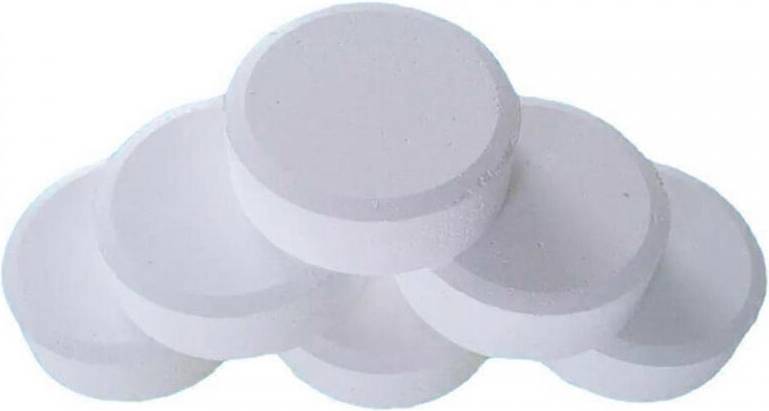 Chlorine Tablets Multifunction Instant 50Pcs