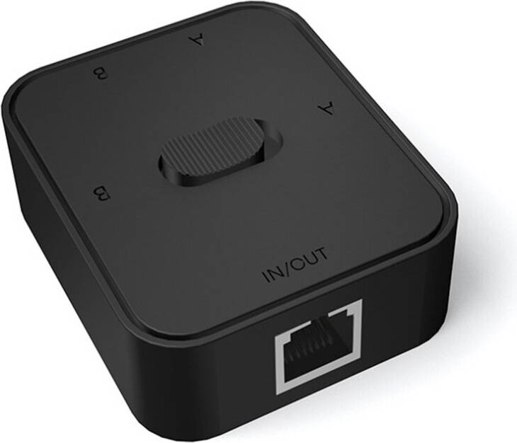 Tlily 2 Port Gigabit Network Switch RJ45