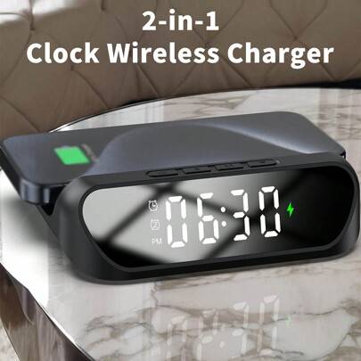 Digital clock Shein 2-In-1 Creative Desk Digital Clock