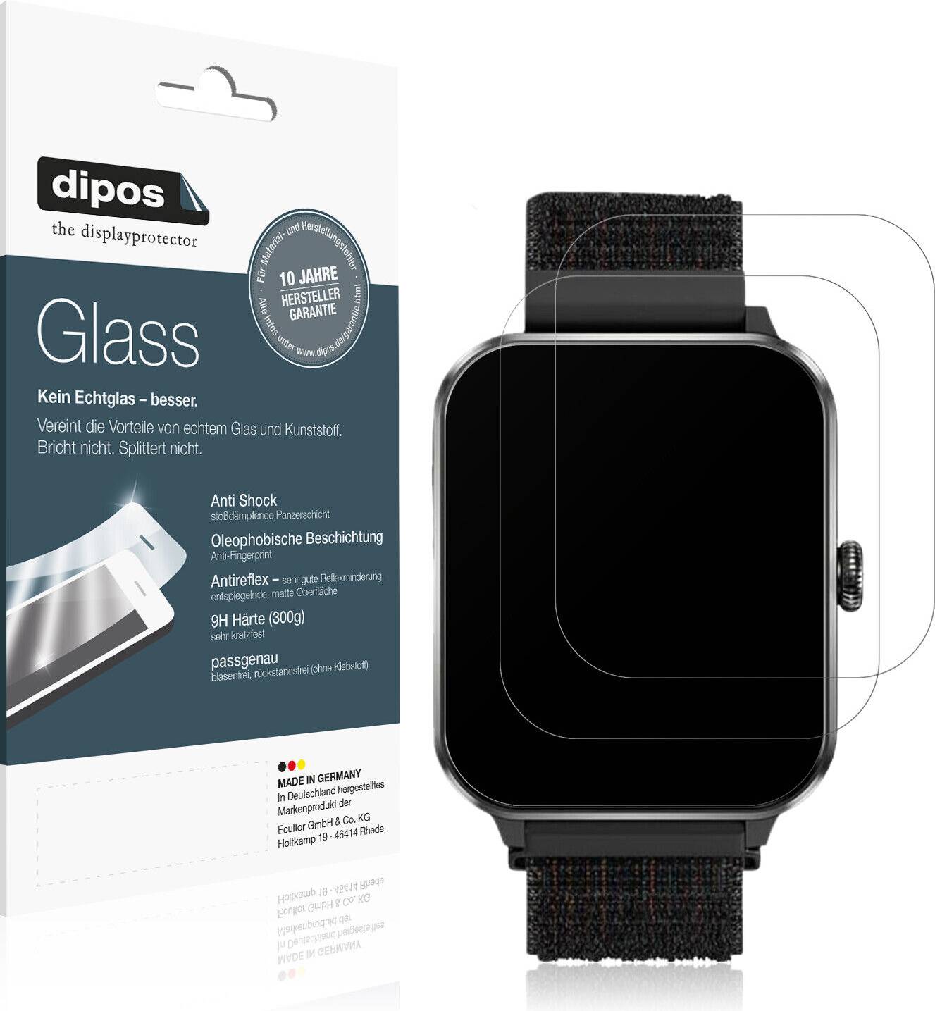 Dipos Screen Protector Iowodo R50Pro 1.85 Zoll Matte Glass